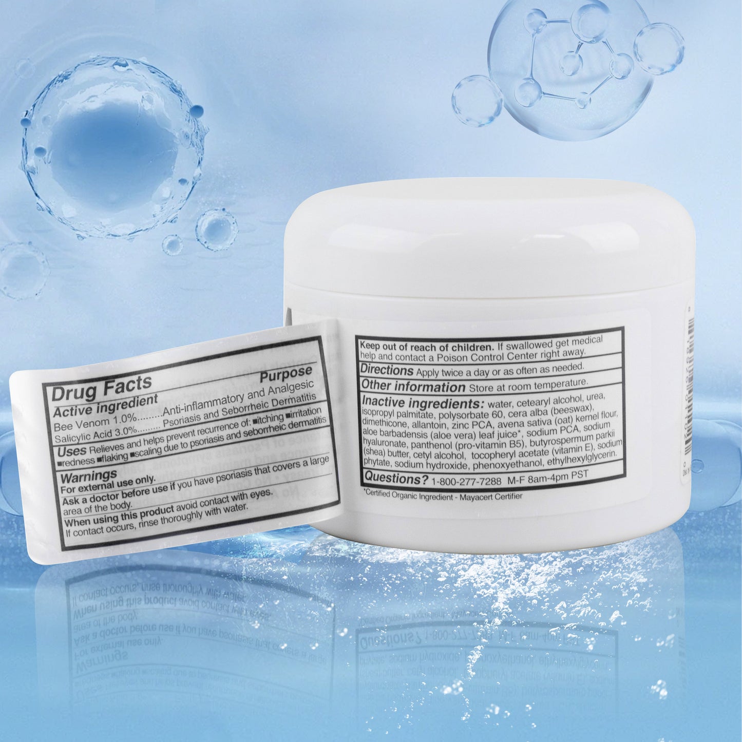 TODAHOF™ Bee Venom Multi-Symptom Skin Treatment Cream (👨‍⚕CDA RECOMMENDS)