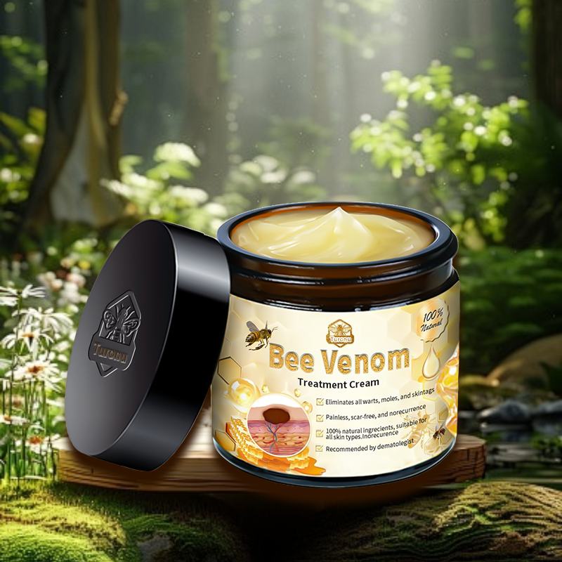 Official Store: Turonu™ Bee Venom Skin Treatment Cream Canadian Dermatology Association(CDA) Approved(Helping with acne, wart, rosacea, psoriasis, age spots, eczema, and reducing the appearance of stretch marks)💥